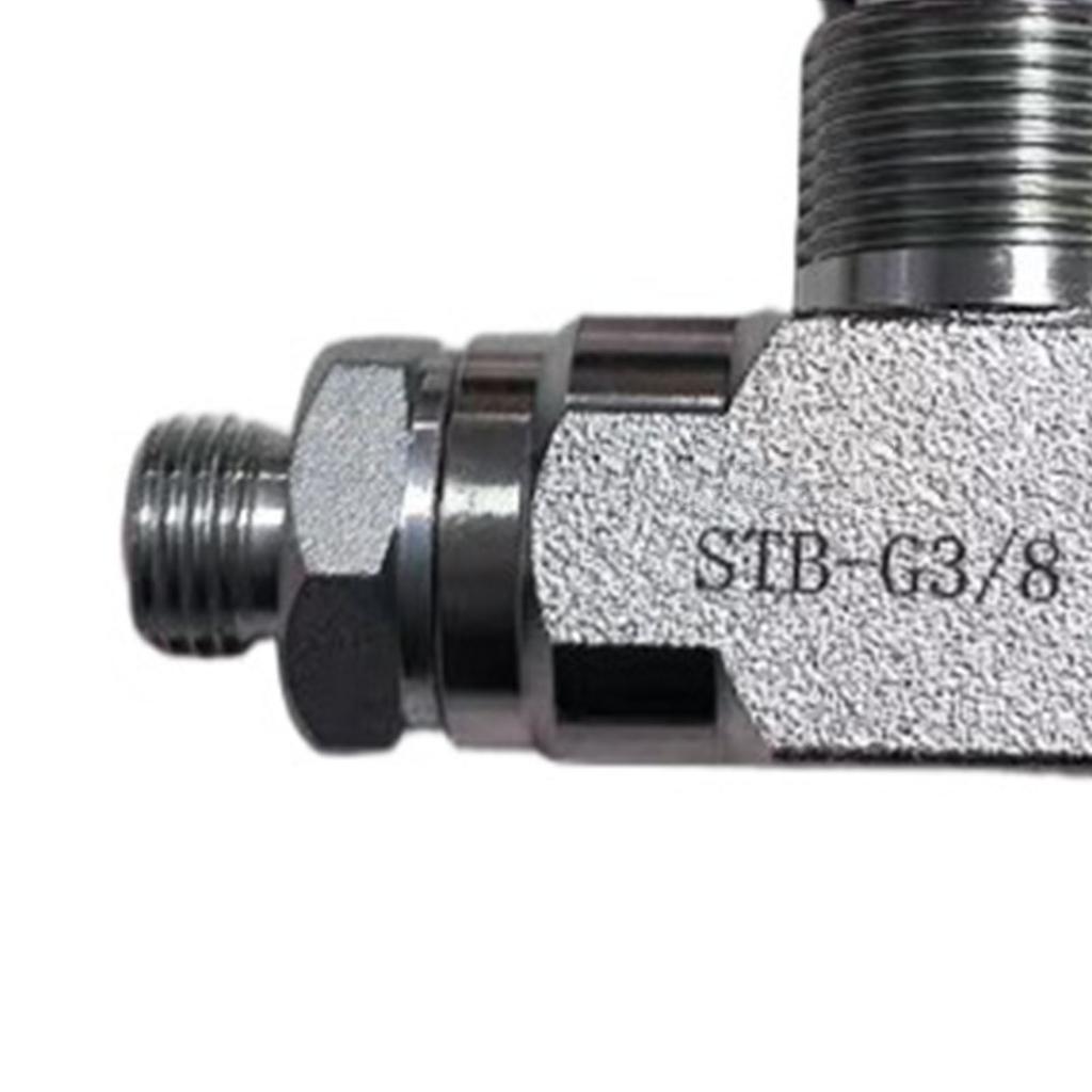 G3 8 Flow Control Valve Bidirectional Hydraulic Restrictor Valve for 1 2 Ton Mini Excavator