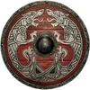 Medieval Viking Shield 24" Round Wooden Shield Heavy Metal Fitted Gift