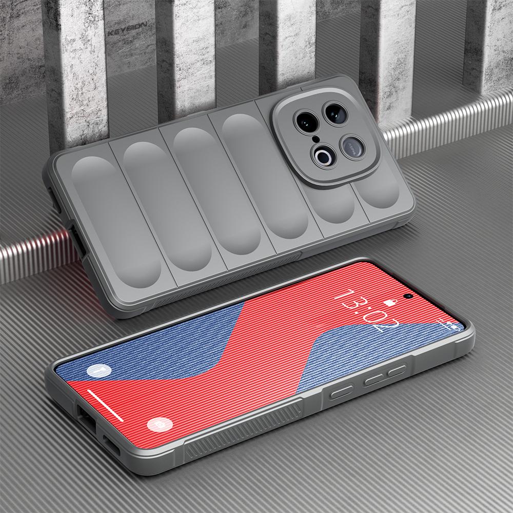 KEYSION Противоударный матовый чехол для IQOO Z10 Turbo 5G Нескользящая мягкая силиконовая задняя крышка для телефона для VIVO IQOO Z10 Turbo Pro 5G