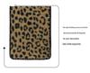 European & American Style Women's Leopard Print Double-Sided Scarf - Autumn/Winter Collection with Finished Edges