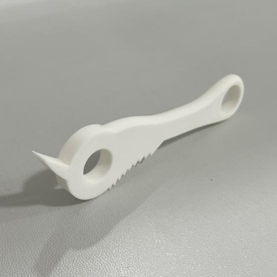 Безопасный ручной консервный нож, напечатанный на 3D-принтере, инструмент с удобной ручкой для легкого открывания, предотвращает порезы, PLA, современный кухонный гаджет