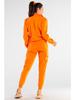 Cargo sweatpants, orange L/XL