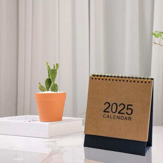 2025 Настольный календарь Карманный ежегодный планировщик Настольный календарь Ежегодный планировщик Календарь для домашнего офиса Школы