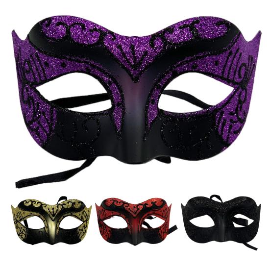 Маскарадная маска для пар, ретро-дизайн, костюм на Хэллоуин, маска, таинственная, элегантная, венецианская маска для вечеринки для женщин и мужчин