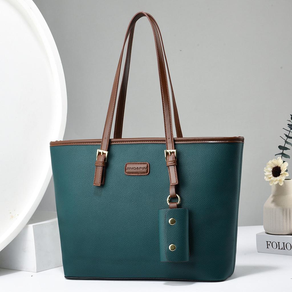 Fashionable Single Shoulder Mom Bag Made Of Pu Material With Internal Zipper Compartments