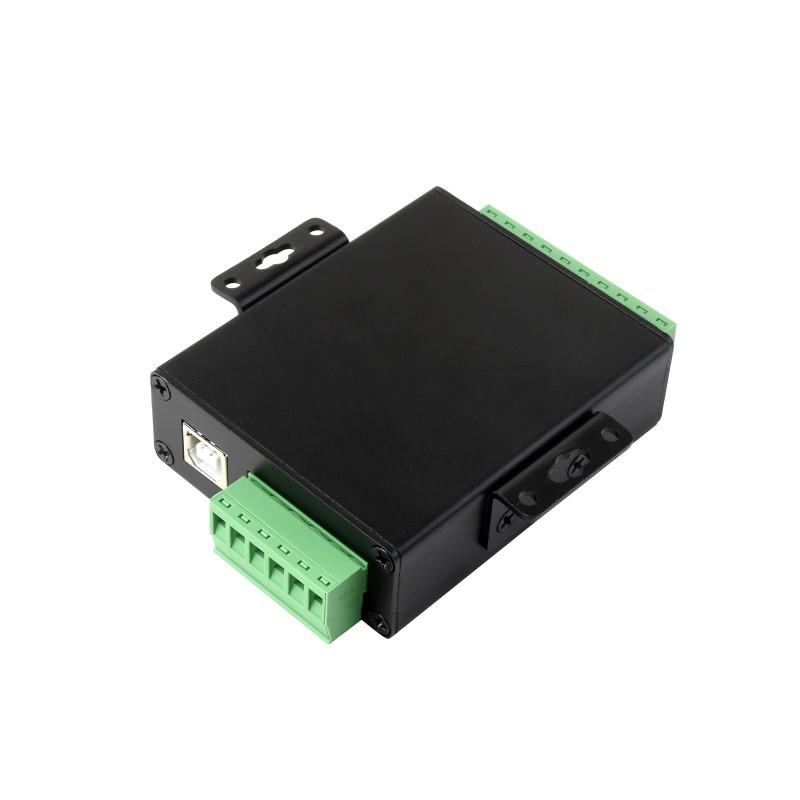 Industrial Isolated USB to RS232/485 Converter, Original FT4232HL Chip, Supports USB to 2-Ch RS232 + 2-Ch RS232/485