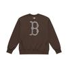 MLB Коллекция MONOGRAM Базовая сумка-тоут Boston Red Sox 25FW Толстовка Унисекс Стандартная Коричневая 3AMTM0654-43BRS