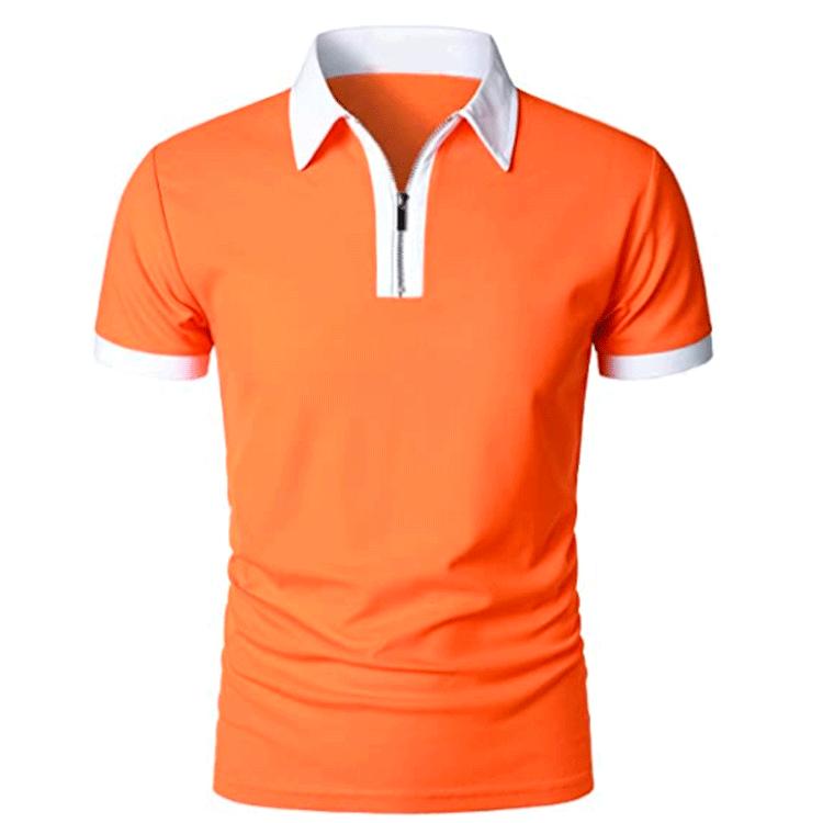 Весенне-летняя мужская футболка в стиле пэчворк, мужская молодежная спортивная модная футболка-поло с коротким рукавом