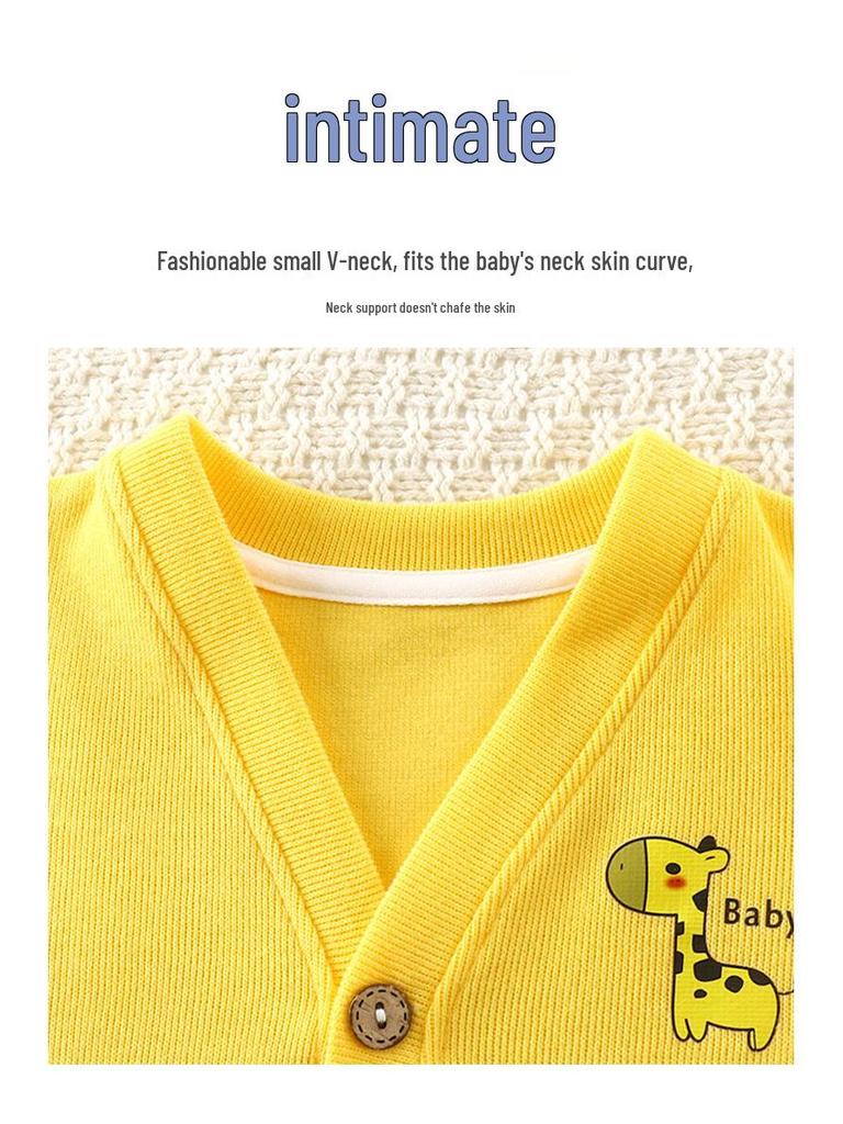 Детский весенний вязаный кардиган: Свитер для мальчиков и детская одежда для девочек