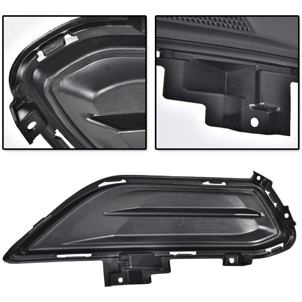 Вставка переднего бампера Крышка противотуманной фары Левая+Правая Подходит для Ford Fusion 2013-2016