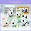 West Highland Terrier Plush Doll Keychain Soft Toy With Custom Logo For Gift For Teens