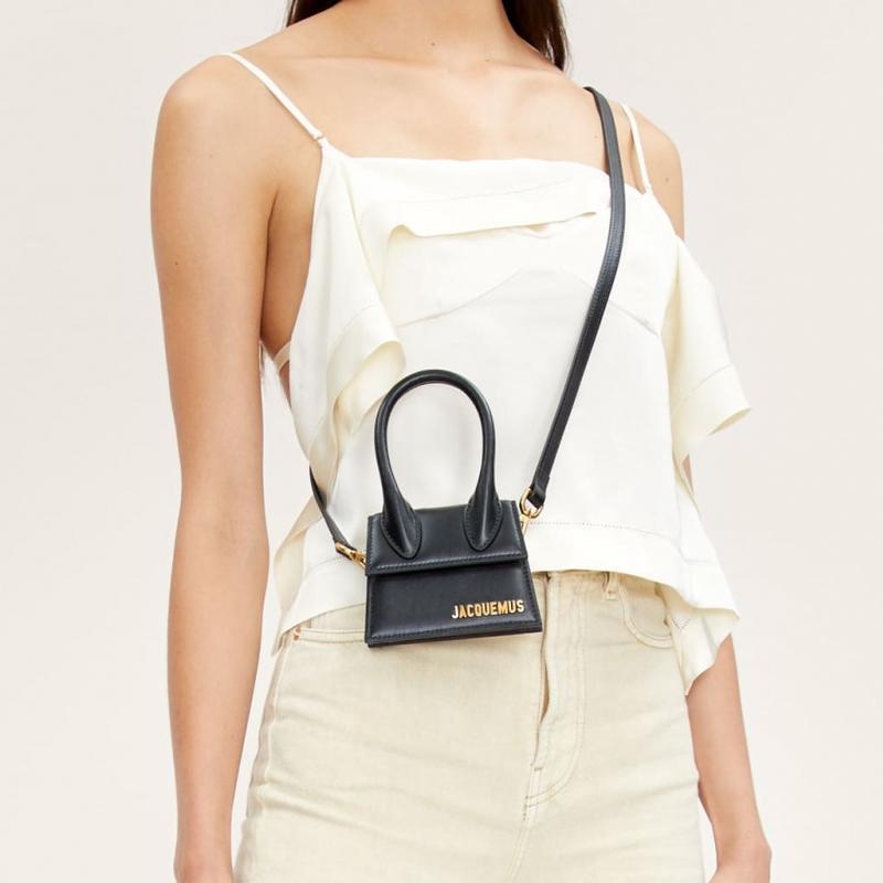 Jacquemus Сумка Le Chiquito Черная Женская С верхней ручкой 211BA01-211-300990