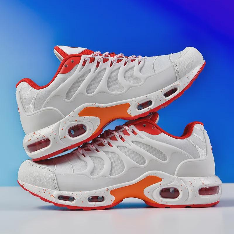 Men's Large Air Cushion Running Shoes - Ideal for Students and Sports