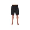 Y-3 SS22 Printed Logo Solid Color Loose Straight Shorts Men Bottoms Black HG8615