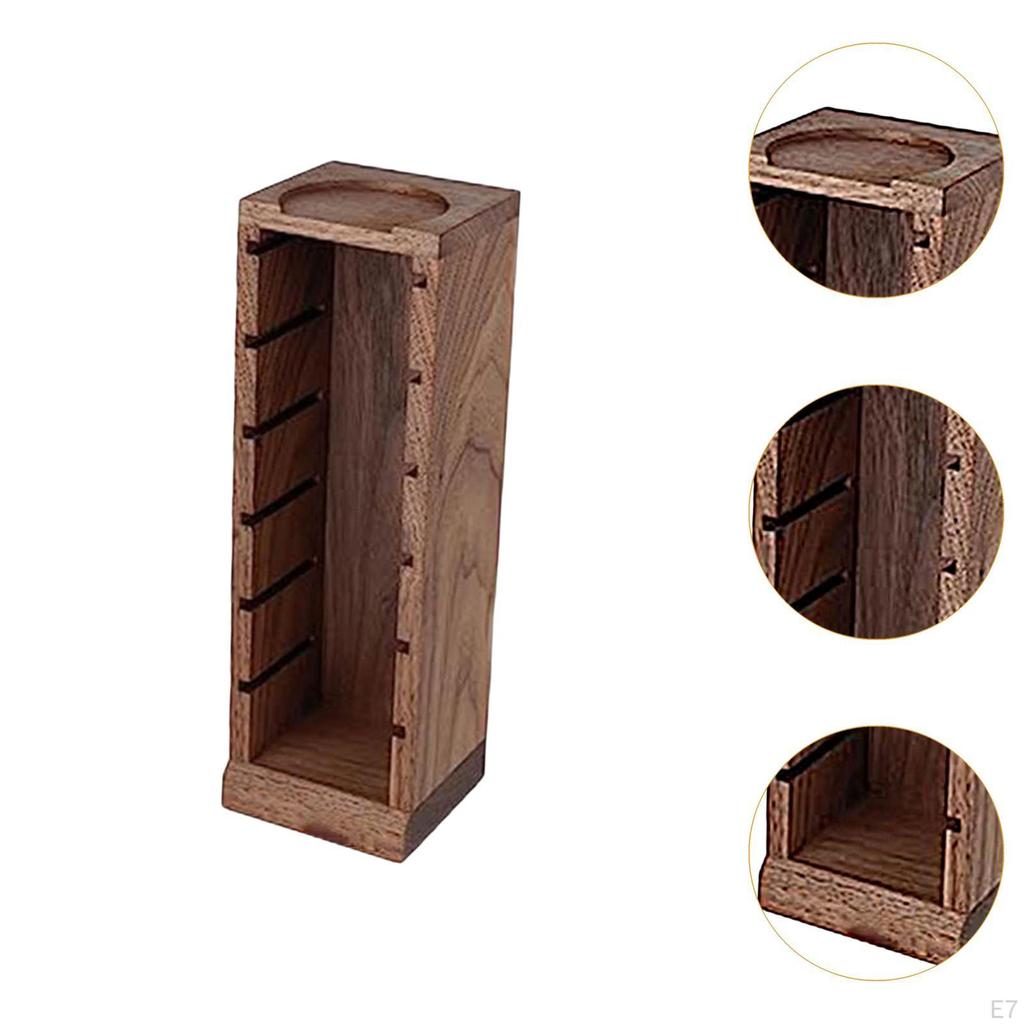 Подставка для кофейной пудры, деревянная, легкая, эспрессо, аксессуары, прочный держатель для фильтровальной корзины