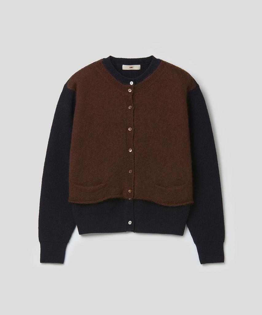 MMIC Overlap Cardigan (Navy)
