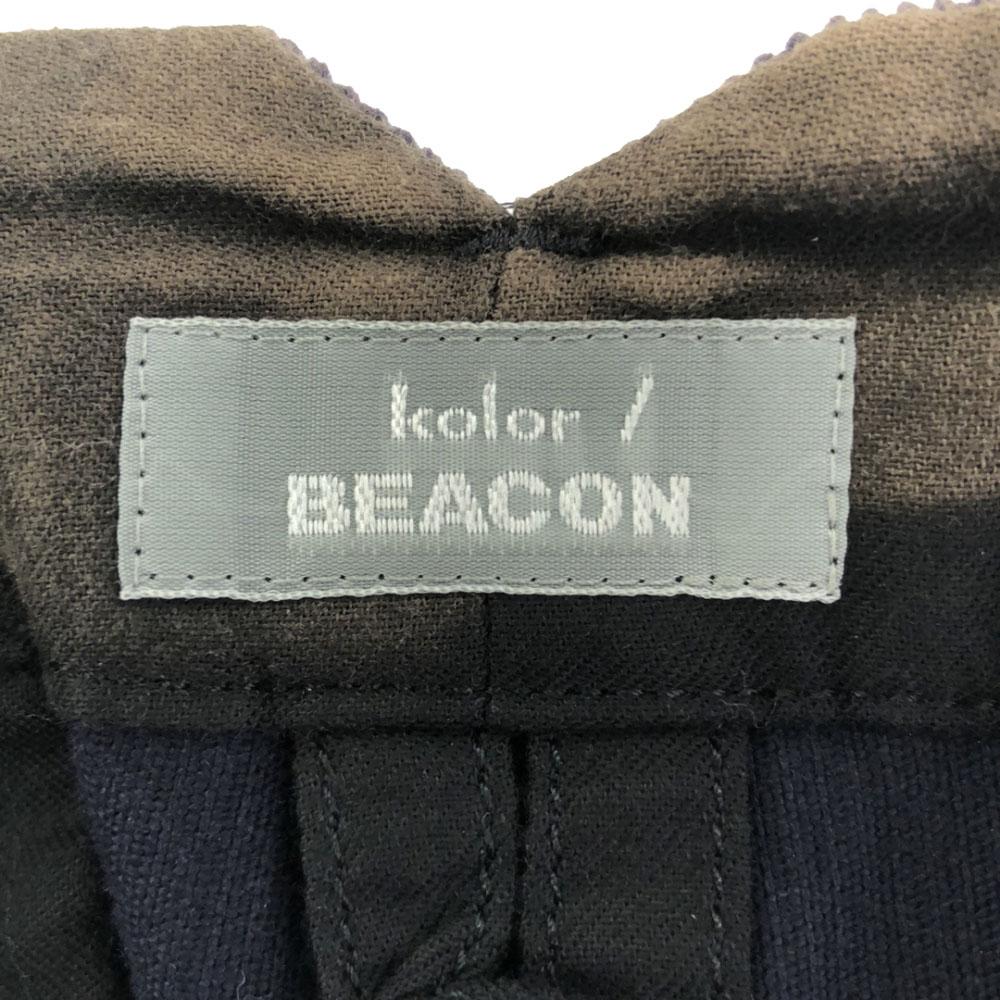 Kolor BEACON 16AW сделано в Японии Зауженные вельветовые брюки 2 фиолетовые Мужские Б/У