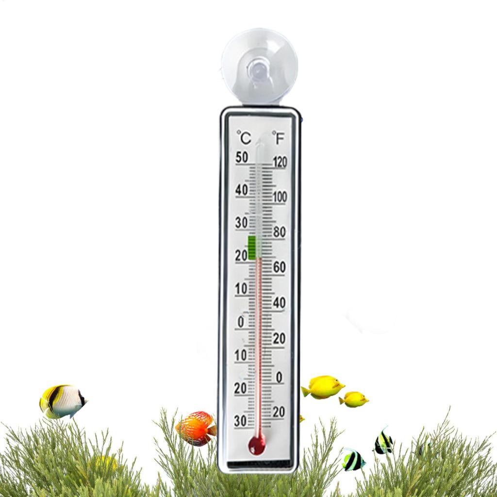 Термометр для аквариума, Мониторы температуры для питомника, Присоска, Защита от столкновений, Монитор температуры для аквариума, террариума, теплицы