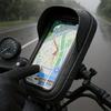 Цельный Вращающийся Держатель для Телефона на Мотоцикл - Из Съемного ABS, Совместим с Сенсорными Экранами