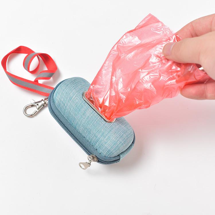 «Переносной диспенсер для отходов домашних животных с льняными мешками для собачьих экскрементов»