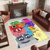 Numberblocks Customized Name Floor Mat Suitable for Game Room Living Rooms Decorate room Foyer Anti-slip Rug Anime Office Decor Wedding Party Gift