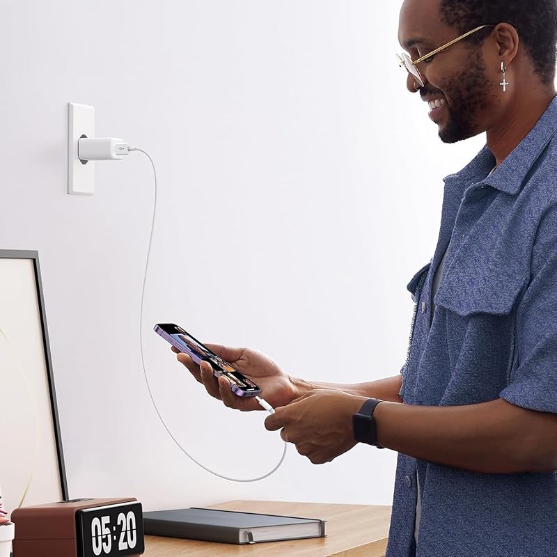 Автомобильный кабель для зарядки USB C USB A на USB C Автомобильный кабель для зарядки iPhone 15 Pro Max Plus iPad 10-го поколения Совместимость с iPad 5-го поколения