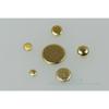20pcs Circular Conductive Contact Pad Brass Gold plated Disc Connectors Battery Protection Wireless Charger Low impedance