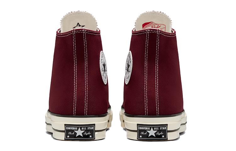 Converse Chuck 70 High 'Переработанный холст - Глубокий бордовый' 171567C