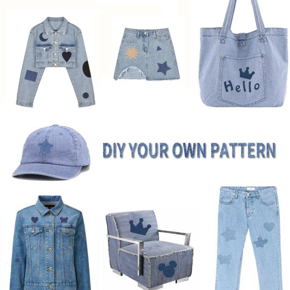 Патч Одежда Шитье Одежда Термонаклейки Налокотник Значок Ткани Ремонт Одежды Термонаклейки