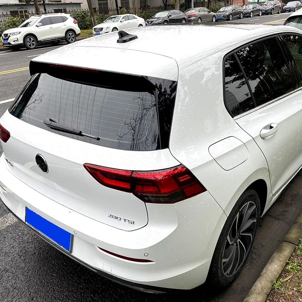 2 шт. для VW GOLF 8 MK8 MK VIII-разветвитель заднего стекла, боковой спойлер, крыло Canard, наклейка, отделка, автомобильные аксессуары