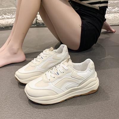 Новые летние кроссовки на платформе, студентки, модная верхняя одежда, спортивные кроссовки Cortez для женщин, увеличивающие рост