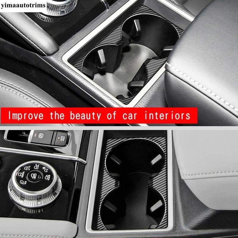 Steering Wheel / Handle Bowl / Water Cup / Rear Box AC Outlet Cover Trim Accessories For Mitsubishi Outlander 2024 2025