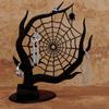 3D Printed Spider Web Decoration, Tree Web Jewelry Organizer Holder, Earrings Rings Bracelets Storage Display Stand, Halloween Party Gift