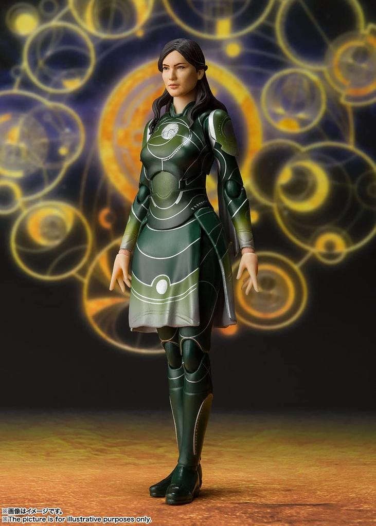 TAMASHII NATIONS MARVEL Eternals Sersi 145 мм окрашенная подвижная фигурка SHFiguarts приблизительно. ПВХ и АБС