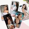 Черный чехол TPU для Realme 9 Pro Plus 9i GT Neo2 Narzo 10A 20A 20 30 30A 50A 50i 4G 5G Lana Rhoades Сексуальная девушка