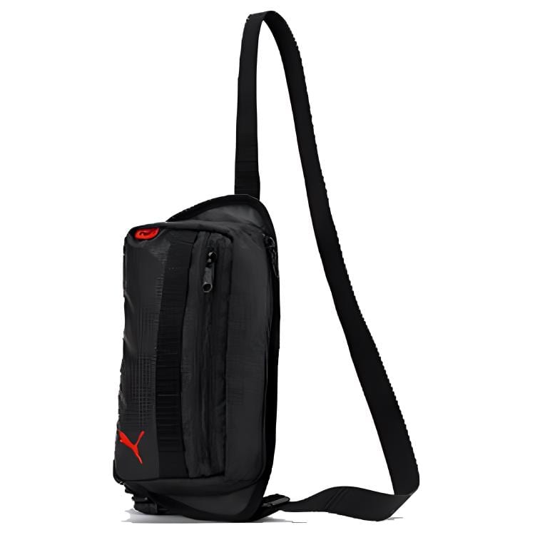 PUMA Fabric Crossbody Bag Sling Bag Regular Unisex Black 076533-01