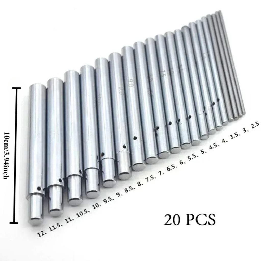 1pcs Stainless Steel Wire Puller with 20 Mandrels Small Round Tube Wire Tightener Hand Crank Hand Reel Wire Winder Jewellery Collar Tools Drawing