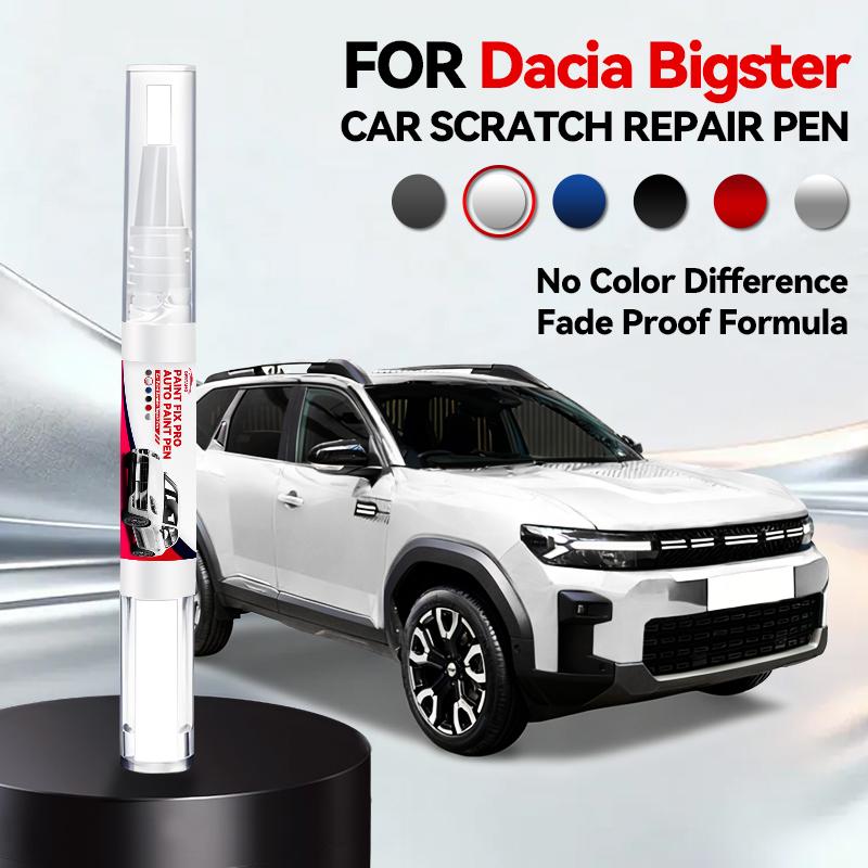 Ремонтный маркер для краски автомобиля Для Dacia Bigster 2024-2025 Ремонт царапин на краске Аксессуары Зеленый Белый Синий Серый Бронзовый Жемчужный Черный