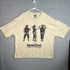 Dogg Supply By Snoop Dogg Рэп футболка Футболка Взрослая 3XL Цвет слоновой кости Рэпер Мужская