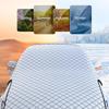 Car Snow Frost Prevention Frost Car Cover Car Front Windshield Sunshade Thickened Snow Auto Coat Y4n9