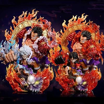 Аниме Луффи One Piece Фигурки Обезьяна D. Соломенная шляпа Луффи, групповое пробуждение, экшн-фигурка, статуя из ПВХ, коллекция, модель игрушки, подарок