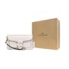 New COACH Tabby Cow Leather Wrist Bag Shoulder Bag Crossbody Bag Women's White CJ925-B4HA