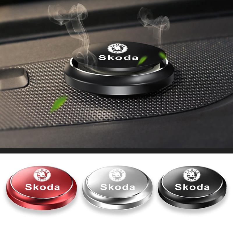 EBL2 1PCS Car Air Outlet Perfume Interior Car Special Air Freshener Aromatherapy For Skoda S Octavia Rapid Fabia Superb Kodiaq VII A5