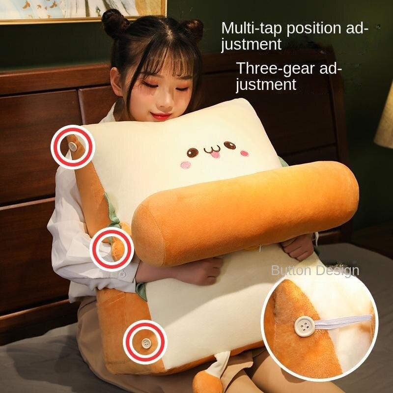 Soft Bed Back Cushion Pillow Waist Cushion Triangular Pillow Bed Pillow Sleeping Waist Pillow Sofa Cushion Floor Cushion