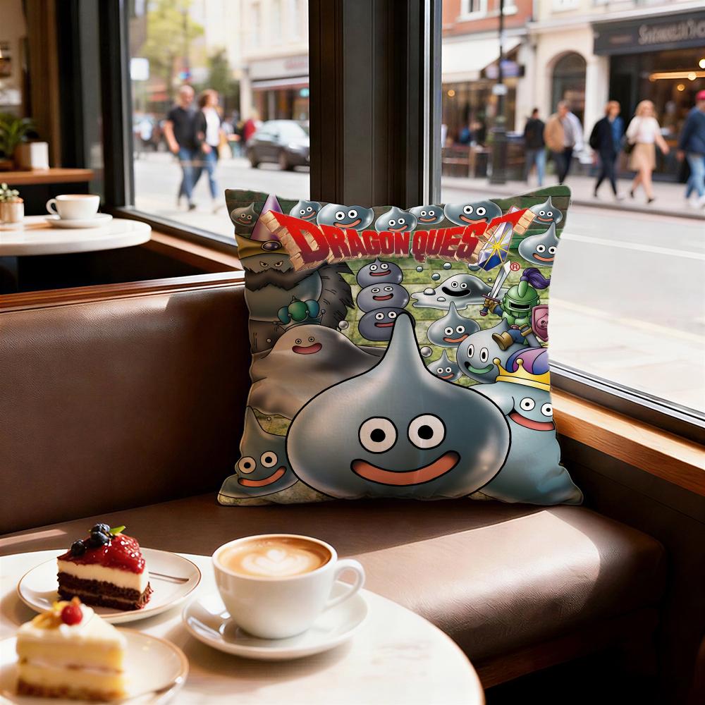 Game Dragon Quest Rocket Slime Cushion Cover Decorative Cushions Covers Cover Sofa x Pillow  Piece x x Pillowcase