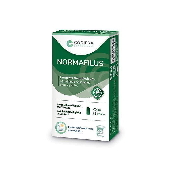 Codifra Normafilus Ferments microbiotiques 28 gélules