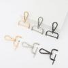 1pc Zinc Alloy Detachable Snap Hook Trigger Clips Buckles for Strap Belt Keychain Webbing Pet Leash Leathercraft Hooks 4 Sizes