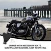 Motorcycle Seat Cushion Base Plate Shock Absorption Butt Protective Base Plate Suitable for Chopper Bobber