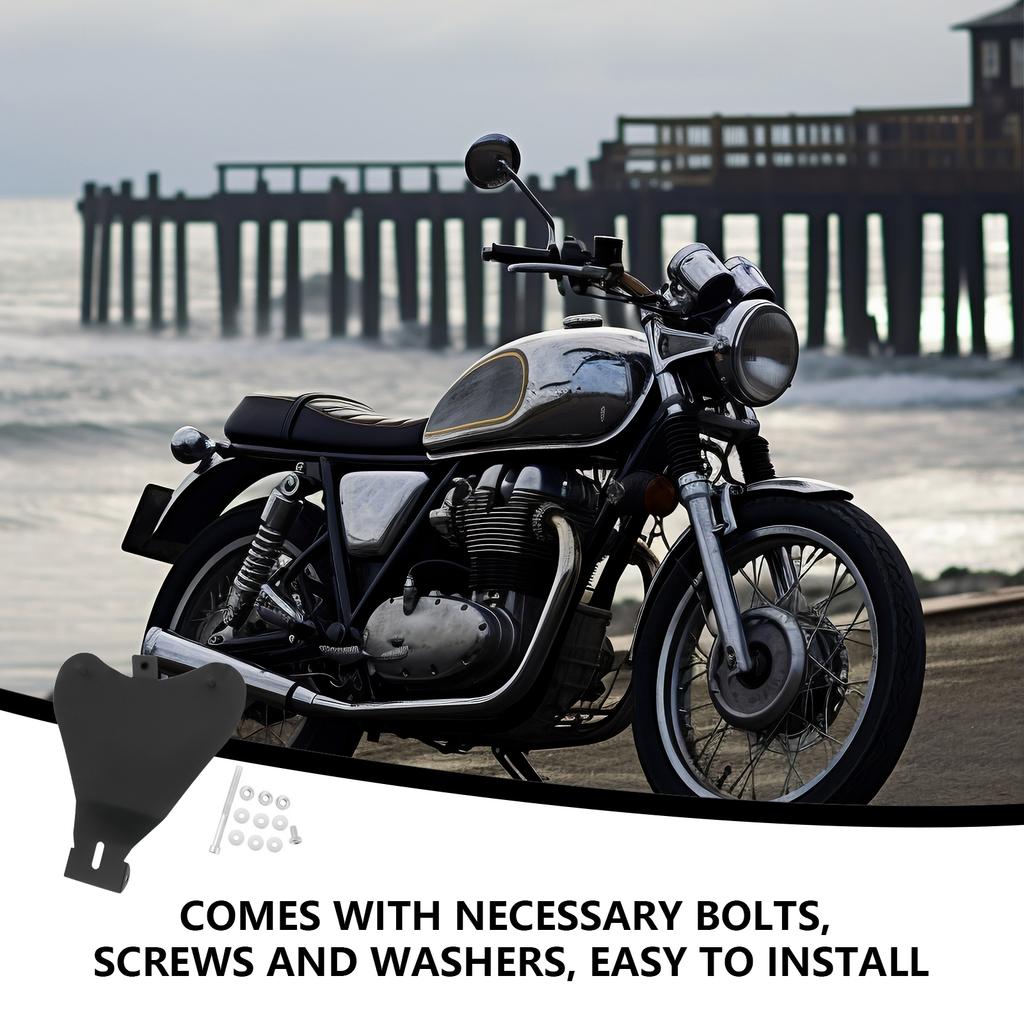 Motorcycle Seat Cushion Base Plate Shock Absorption Butt Protective Base Plate Suitable for Chopper Bobber
