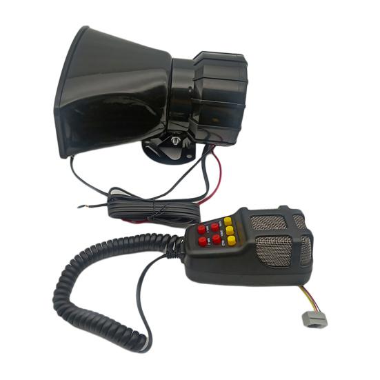 1 Set Car Siren Super Loud Universal 7 Sounds 12V Electric Siren Auto